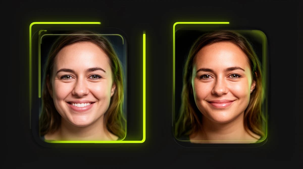 AI face swap preview