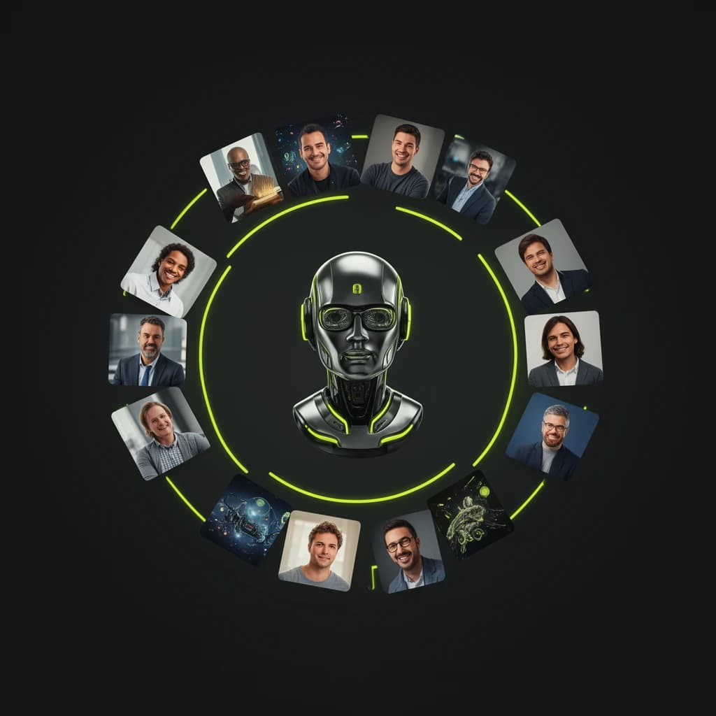 AI character image preview